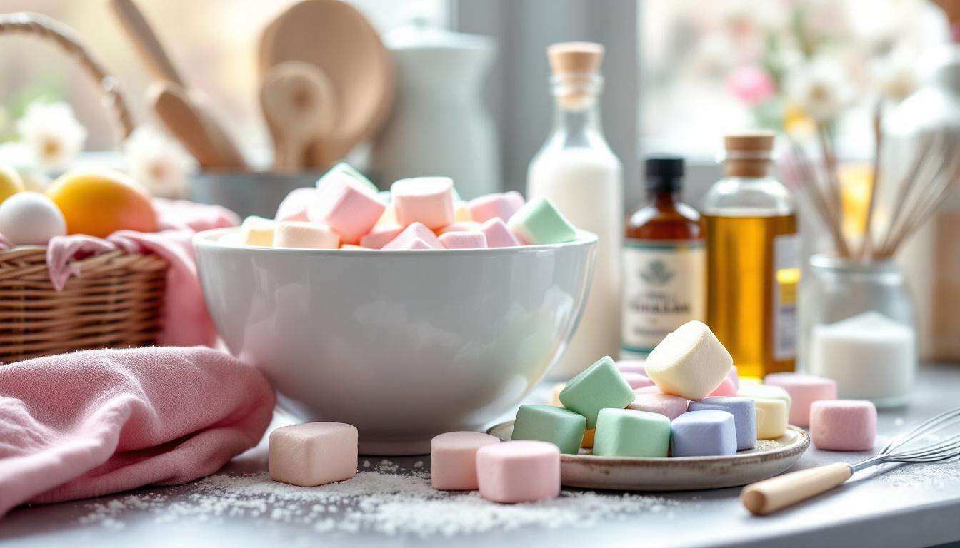 Recette de guimauve de Pâques maison