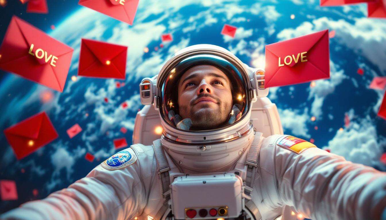 AdopteUnMec envoie mille lettres d'amour dans l'espace