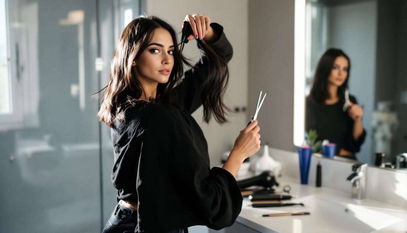 Comment se couper les cheveux seule ?