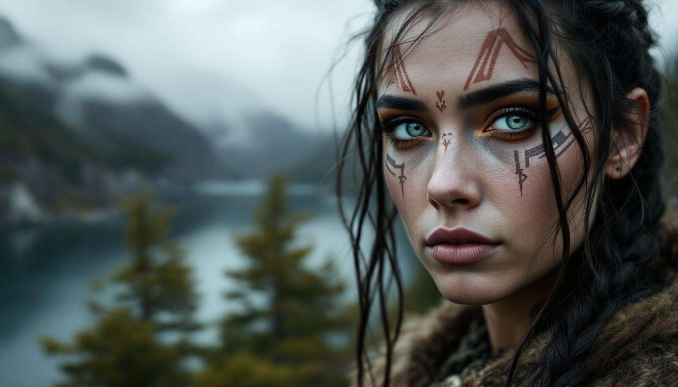 Maquillage Viking : histoire et Techniques