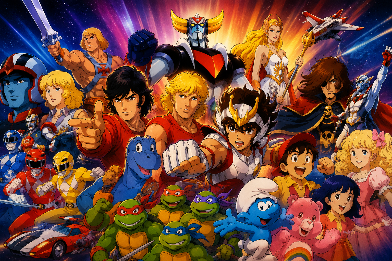 Top 30 des génériques cultes de dessins animés des années 80